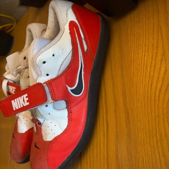 RARE 2005 NIKE ZOOM ROTATIONAL TRACK& FIELD ORANGE SHOT PUT SHOES MEN'S SZ US9.5 - Picture 3 of 6